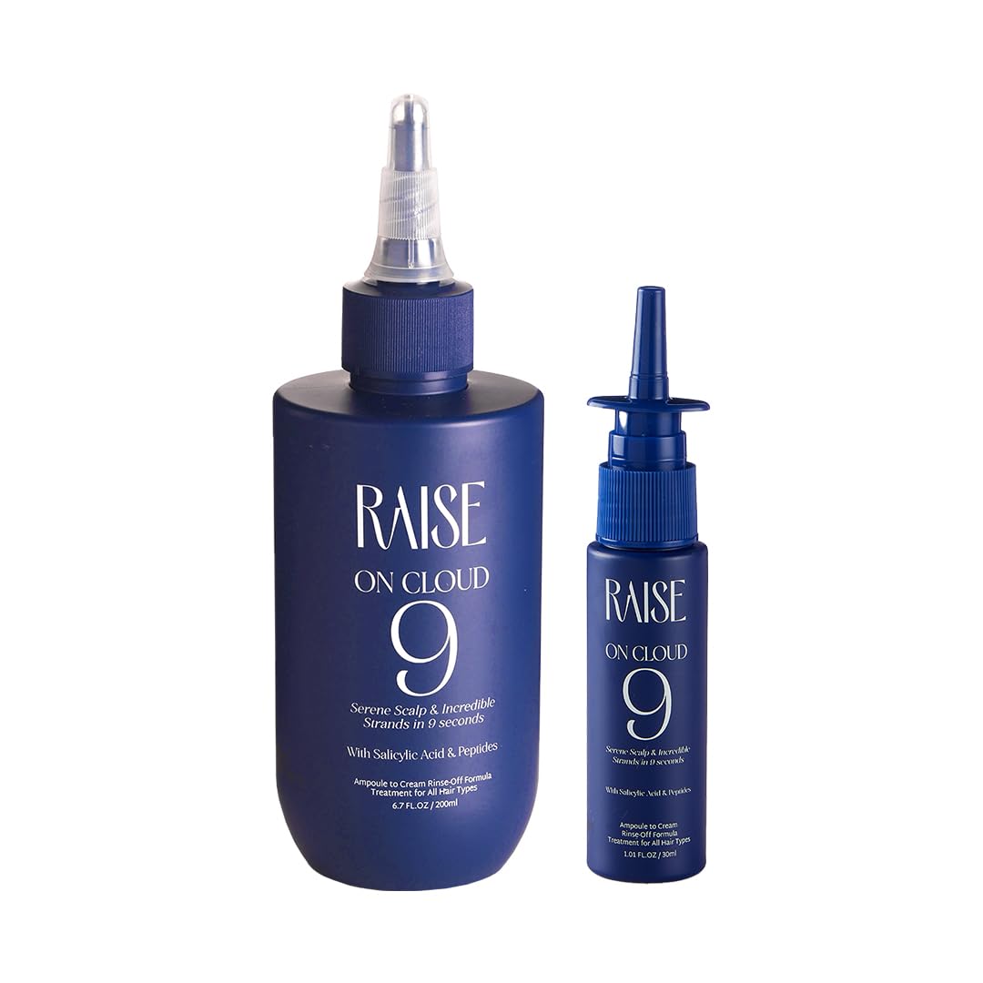 Raise On Cloud 9 Daily & Travel Combo | Scalp & Strand Treatment | 200ml + 30ml