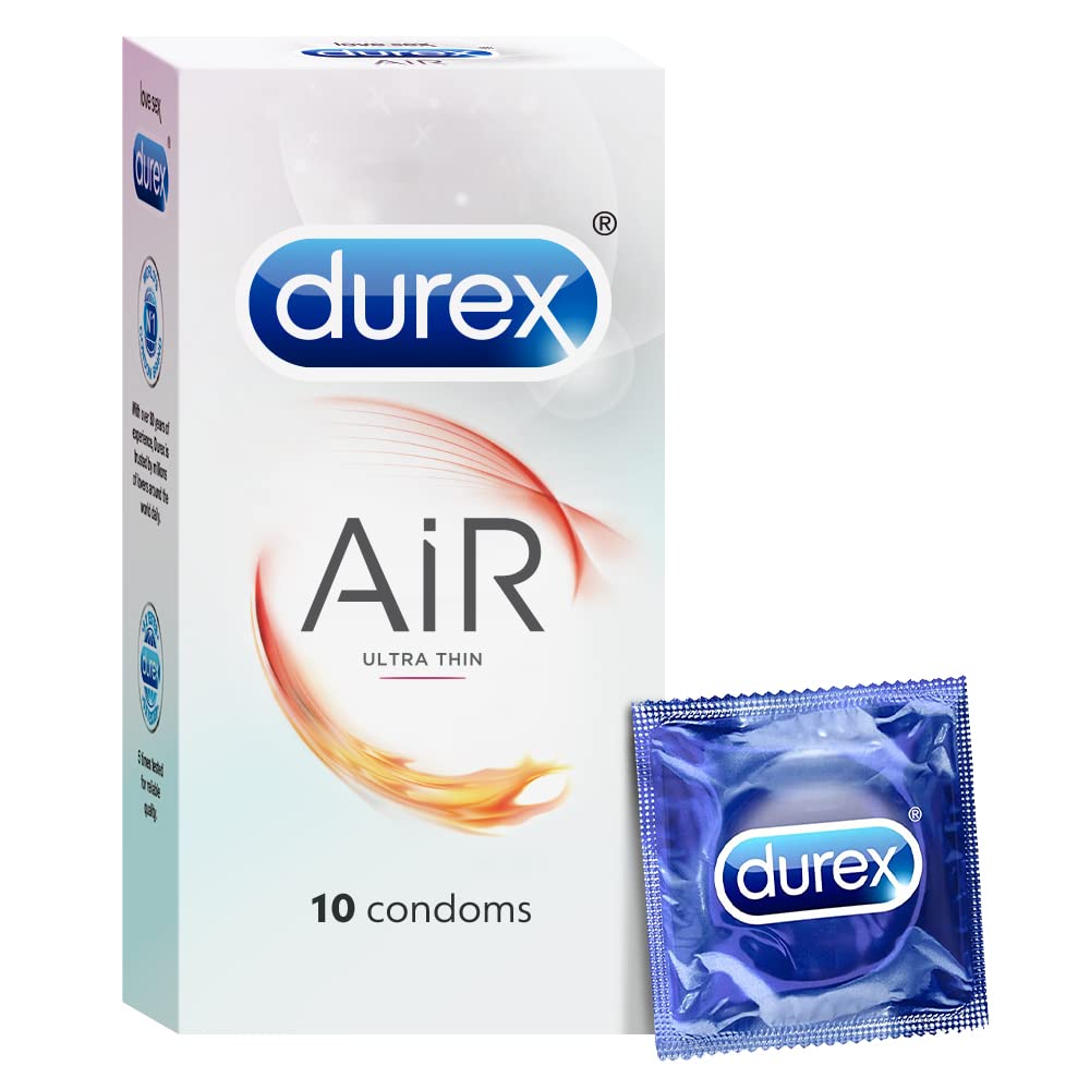 Durex Air Condoms | Ultra Thin | Pack of 10